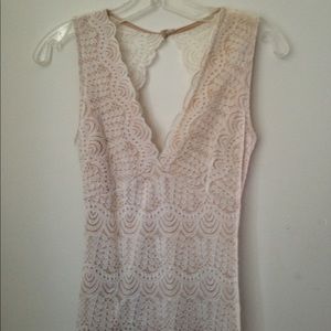 Windsor White Lace Dress